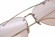Load image into Gallery viewer, Dior Homme ディオールオム メガネ サングラス メンズクロマ ティアドロップ型 VBU06BKSAL ステンレス ゴールド美品 中古 42464
