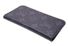 Load image into Gallery viewer, Louis Vuitton ルイヴィトン iphone8 アイフォンエイト モノグラム スマホケース スマホカバー ブラック レザー 美品 中古 42468