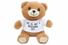 画像をギャラリービューアに読み込む, 極美品 MOSCHINO モスキーノ 2way ショルダーバッグ テディベア ハンドバッグ 鞄 カバン ロゴ 斜め掛け 中古 42474