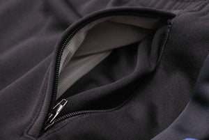 lucien pellat-finet ルシアンぺラフィネ スカート ブランドロゴ ドクロ AR19F ブラック ブルー サイズS 美品 中古 42482