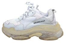 Load image into Gallery viewer, BALENCIAGA バレンシアガ Triple S トリプルエス クリアソールダッドスニーカー ホワイト 541624 サイズ26.5 中古 42522