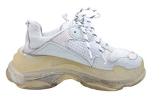 Load image into Gallery viewer, BALENCIAGA バレンシアガ Triple S トリプルエス クリアソールダッドスニーカー ホワイト 541624 サイズ26.5 中古 42522