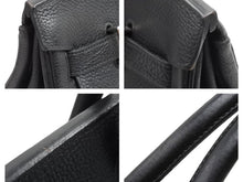 画像をギャラリービューアに読み込む, 美品 HERMES エルメス バーキン オータクロア40 ブラック ノワール シルバー金具 トゴ □H刻印 2004年 中古 42534