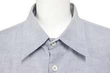 Load image into Gallery viewer, Martin Margiela マルタンマルジェラ 半袖シャツ トップス 袖切りっぱなし コットン ブルー 美品 中古 42669