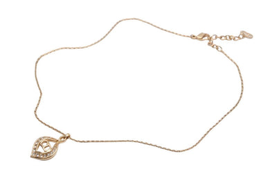 Christian Dior クリスチャンディオール ネックレス ラインストーン ロゴ ゴールド アクセサリー 小物 美品 中古 7.1g 42681