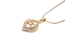 Load image into Gallery viewer, Christian Dior クリスチャンディオール ネックレス ラインストーン ロゴ ゴールド アクセサリー 小物 美品 中古 7.1g 42681
