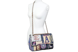 激レア CHANEL シャネル チェーンバッグ バッグ ショルダーバッグ パッチワーク 中マトラッセ 美品 中古 42781