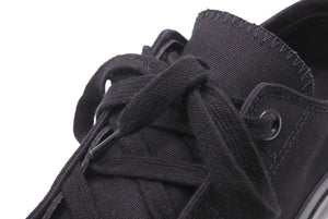 Yohji Yamamoto ヨウジヤマモト ローカット キャンバス スニーカー ブラック シューズ 靴 サイズ5 美品 中古 42800