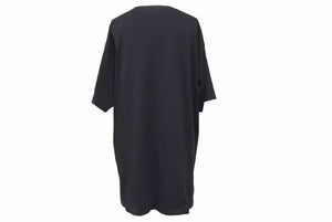 BALENCIAGA バレンシアガ トップス Tシャツ ワンポイント 黒 ブラック ロゴ 半袖Tシャツ 中古 42815