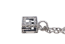 Load image into Gallery viewer, 美品 GUCCI グッチ ネックレス ペンダント スクエアG シルバー925 24.9g アクセサリー チェーン ジュエリー 552768 中古 42819