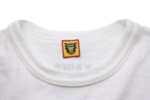 Load image into Gallery viewer, HUMAN MADE ヒューマンメイド I KNOW NIGO KAWS Tシャツ カットソー コットン ホワイト ブラウン サイズXL 美品 中古 42855