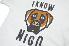 Load image into Gallery viewer, HUMAN MADE ヒューマンメイド I KNOW NIGO KAWS Tシャツ カットソー コットン ホワイト ブラウン サイズXL 美品 中古 42855