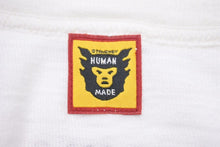 Load image into Gallery viewer, HUMAN MADE ヒューマンメイド I KNOW NIGO KAWS Tシャツ カットソー コットン ホワイト ブラウン サイズXL 美品 中古 42855