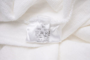 HUMAN MADE ヒューマンメイド I KNOW NIGO KAWS Tシャツ カットソー コットン ホワイト ブラウン サイズXL 美品 中古 42855