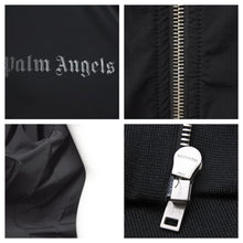 画像をギャラリービューアに読み込む, Palm Angels パームエンジェルス ナイロンジップアップジャケット ブルゾン ロゴ PMBD013S195118001 良好 中古 42860