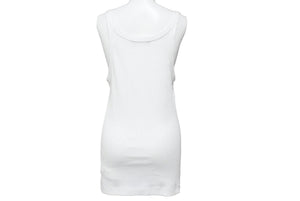 DOLCE&GABBANA ドルチェアンドガッバーナ タンクトップ G8KG5T / FU7AV コットン ホワイト サイズ46 良品 中古 42873