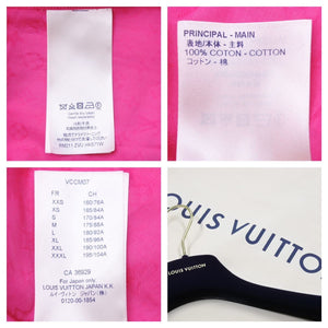 極美品 LOUIS VUITTON ルイヴィトン 長袖シャツ モノグラム総柄 スリムフィット シャツ RM211 ZVU HKS71W 21SS サイズXS 中古 42879