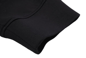 EMPORIO ARMANI エンポリオアルマーニ スウェットパンツ 3L1PFV 1JHSZ コットン ポリエステル ブラック XS 美品 中古 42881