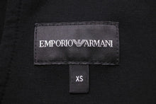 画像をギャラリービューアに読み込む, EMPORIO ARMANI エンポリオアルマーニ スウェットパンツ 3L1PFV 1JHSZ コットン ポリエステル ブラック XS 美品 中古 42881