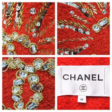 Load image into Gallery viewer, 極美品 CHANEL シャネル バスローブ ココマーク ファレルウィリアムス コラボ レッド P61066V46885 サイズM 中古 42898
