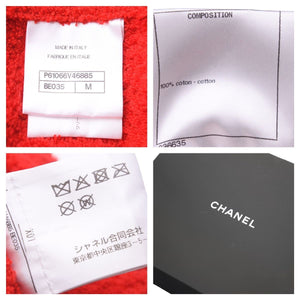 極美品 CHANEL シャネル バスローブ ココマーク ファレルウィリアムス コラボ レッド P61066V46885 サイズM 中古 42898