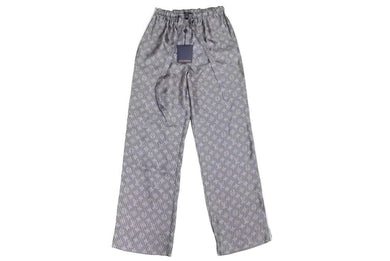 LOUIS VUITTON ルイ ヴィトン FHT051 パンツ 19AW ヴァージル シルク 3D モノグラム サイズ 34 美品 中古 42904