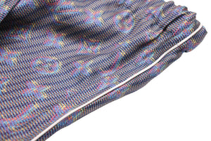 LOUIS VUITTON ルイ ヴィトン FHT051 パンツ 19AW ヴァージル シルク 3D モノグラム サイズ 34 美品 中古 42904