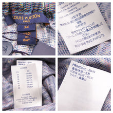 Load image into Gallery viewer, LOUIS VUITTON ルイ ヴィトン FHT051 パンツ 19AW ヴァージル シルク 3D モノグラム サイズ 34 美品 中古 42904