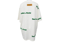 画像をギャラリービューアに読み込む, LOUIS VUITTON ルイ・ヴィトン 半袖Ｔシャツ 21AW Tourist VS Purist 1A971R ホワイト グリーン サイズL 中古 42910