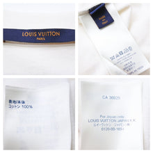 画像をギャラリービューアに読み込む, LOUIS VUITTON ルイ・ヴィトン 半袖Ｔシャツ 21AW Tourist VS Purist 1A971R ホワイト グリーン サイズL 中古 42910