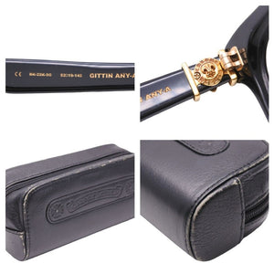 クロムハーツ GITTIN ANY-A メガネ プラスチック 22K 国内品 激レア 美品 中古 42916