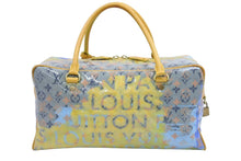 Load image into Gallery viewer, LOUIS VUITTON ルイ ヴィトン モノグラム パルプ ウィークエンダーPM ハンドバッグ ボストンバッグ イエロー 美品 42925