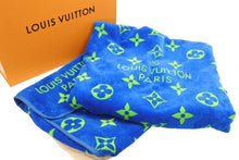 画像をギャラリービューアに読み込む, 新品未使用 Louis Vuitton ルイヴィトン ドラドゥバン Not For Sale スタッフ限定 モノグラム ビーチタオル グリーン ブルー 42931