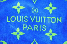 画像をギャラリービューアに読み込む, 新品未使用 Louis Vuitton ルイヴィトン ドラドゥバン Not For Sale スタッフ限定 モノグラム ビーチタオル グリーン ブルー 42931
