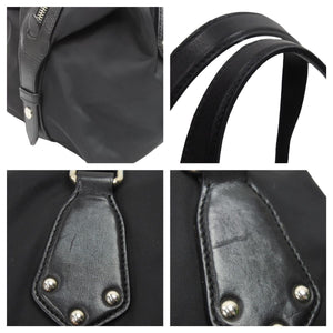 PRADA プラダ トートバッグ 肩掛けバッグ ハンドバッグ 三角ロゴプレート ナイロン レザー 良品 中古 42943