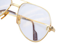 Load image into Gallery viewer, Cartier カルティエ メガネ トリニティ ティアドロップ 度あり 334893 GP ゴールド サイズ59□16 美品 中古 42964