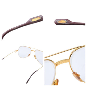 Cartier カルティエ メガネ トリニティ ティアドロップ 度あり 334893 GP ゴールド サイズ59□16 美品 中古 42964