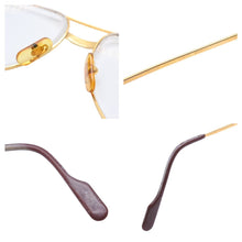 Load image into Gallery viewer, Cartier カルティエ メガネ トリニティ ティアドロップ 度あり 334893 GP ゴールド サイズ59□16 美品 中古 42964
