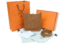 画像をギャラリービューアに読み込む, HERMES エルメス エヴリン TPM ショルダーバック 2022年 U刻印 ゴールド ゴールド トゴ 箱付き 未使用品 42996