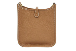 HERMES エルメス エヴリン TPM ショルダーバック 2022年 U刻印 ゴールド ゴールド トゴ 箱付き 未使用品 42996