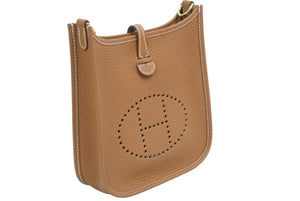HERMES エルメス エヴリン TPM ショルダーバック 2022年 U刻印 ゴールド ゴールド トゴ 箱付き 未使用品 42996