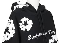 画像をギャラリービューアに読み込む, 未使用品 READY MADE レディメイド RE-K01-0000-128 DENIM TEARS サイズ L デニムティアーズ パーカー ブラック 中古 42998