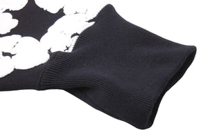 未使用品 READY MADE レディメイド RE-K01-0000-128 DENIM TEARS サイズ L デニムティアーズ パーカー ブラック 中古 42998