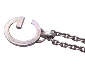 GUCCI グッチ ネックレス チョーカー アクセサリー ジュエリー Gロゴ Ag925 スターリングシルバー 良品 中古 43003