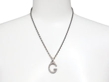 画像をギャラリービューアに読み込む, GUCCI グッチ ネックレス チョーカー アクセサリー ジュエリー Gロゴ Ag925 スターリングシルバー 良品 中古 43003
