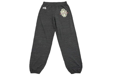 CHROME HEARTS クロムハーツ スウェットパンツ ダガープリント グレー ホワイト グリーン サイズS 美品 中古 43042