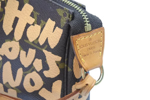 LOUIS VUITTON ルイヴィトン ポーチ モノグラム グラフィティ ポシェット アクセソワール M92193 美品 中古 43063