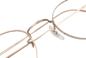 American Optical アメリカンオプティカル 1930s AO SQUIRE スクワイア 丸メガネ ラウンド ロイドメガネ 12K 美品 中古 43093