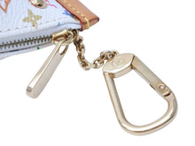画像をギャラリービューアに読み込む, 極美品 LOUIS VUITTON ルイヴィトン ベルランゴ コインケース マルチ モノグラム ホワイト ゴールド金具 村上 M58020 中古 43094