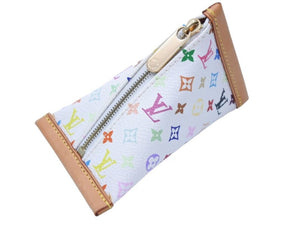 極美品 LOUIS VUITTON ルイヴィトン ベルランゴ コインケース マルチ モノグラム ホワイト ゴールド金具 村上 M58020 中古 43094